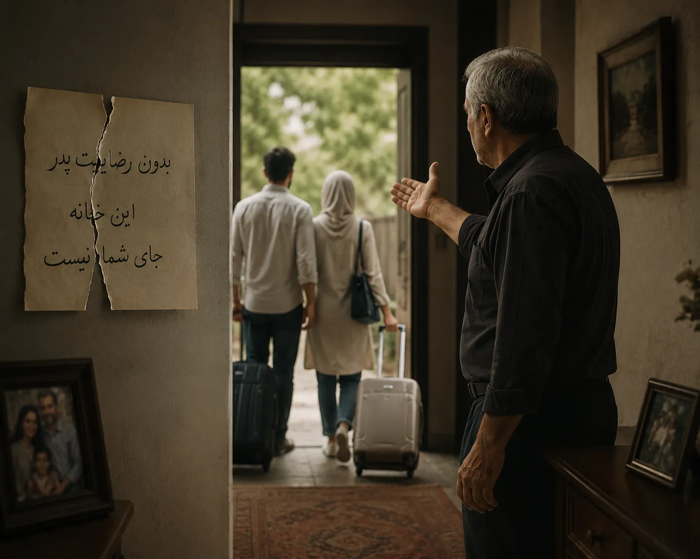 ازدواج بدون اذن پدر