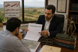 اعتراض به تشخیص اراضی ملی