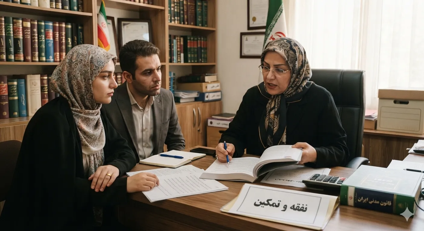 قوانین نفقه و تمکین